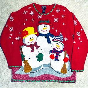Vintage Studio Designer Originals Ugly Christmas Sweater